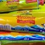 Flavored butter in a tube