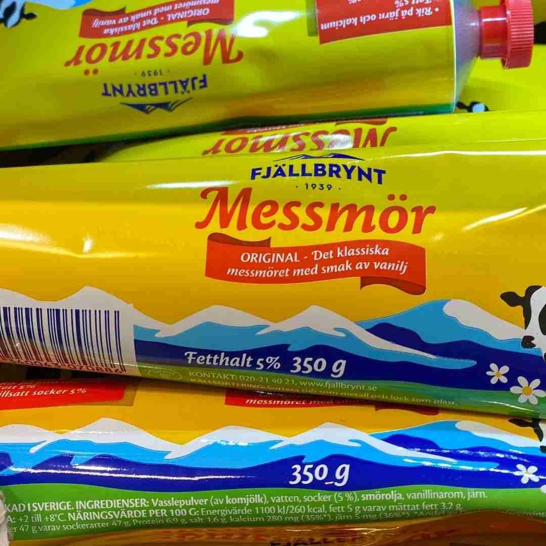 Flavored butter in a tube