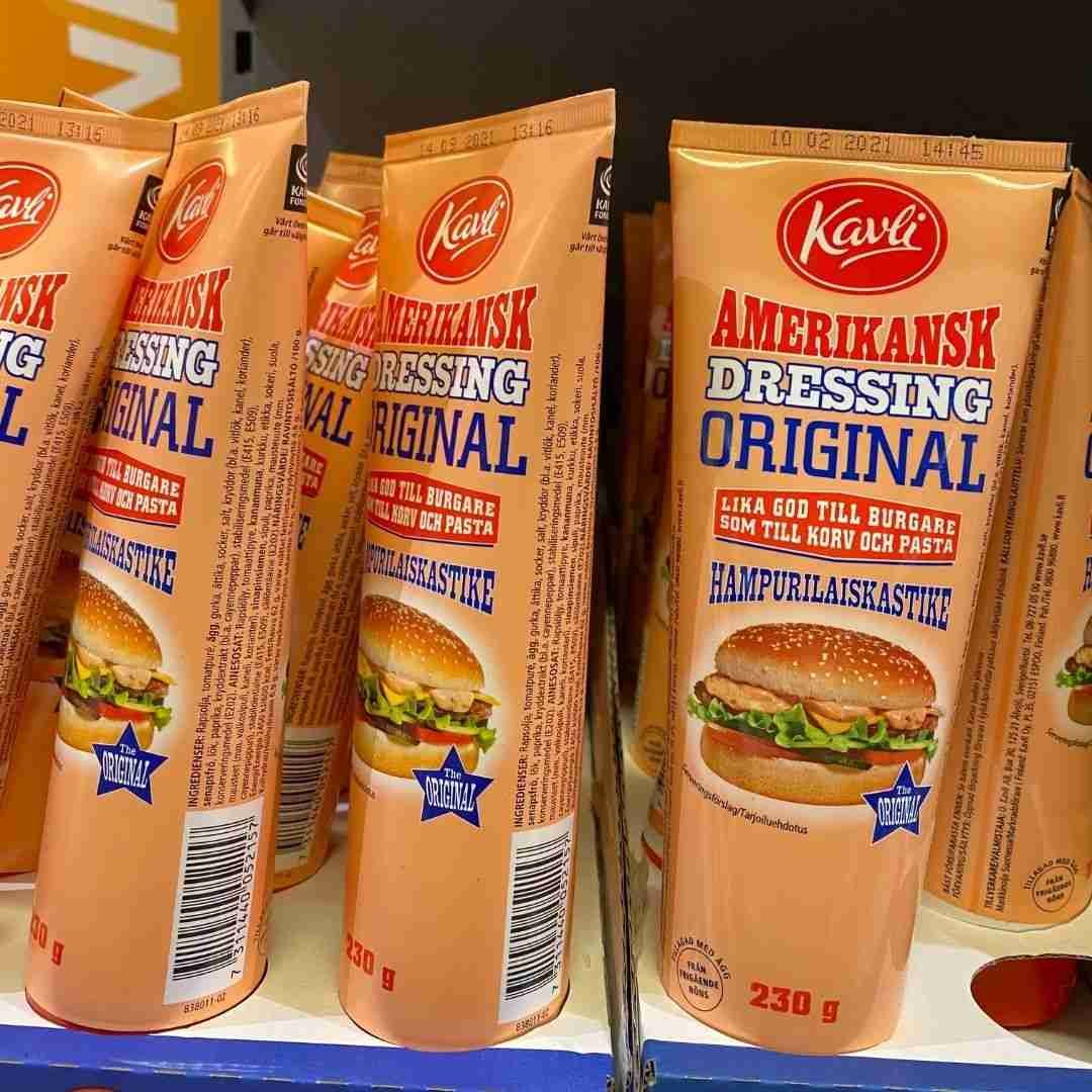 American Dressing in a tube