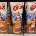 caramel sauce in a tube